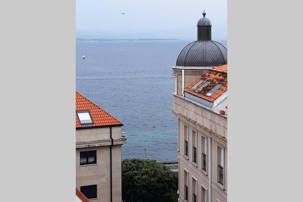 Apartamento Con Vistas Al Mar Y Playa Enfrente Ribeira Exterior photo
